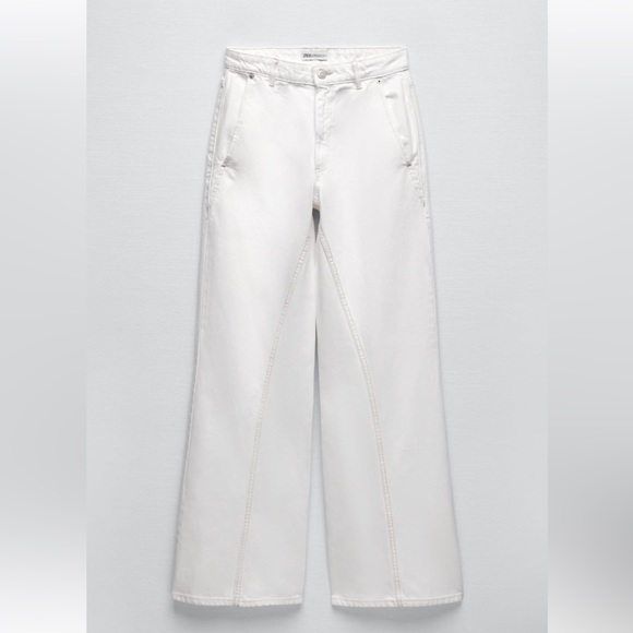 ZARA Super Wide Leg Jeans - Picture 7 of 16